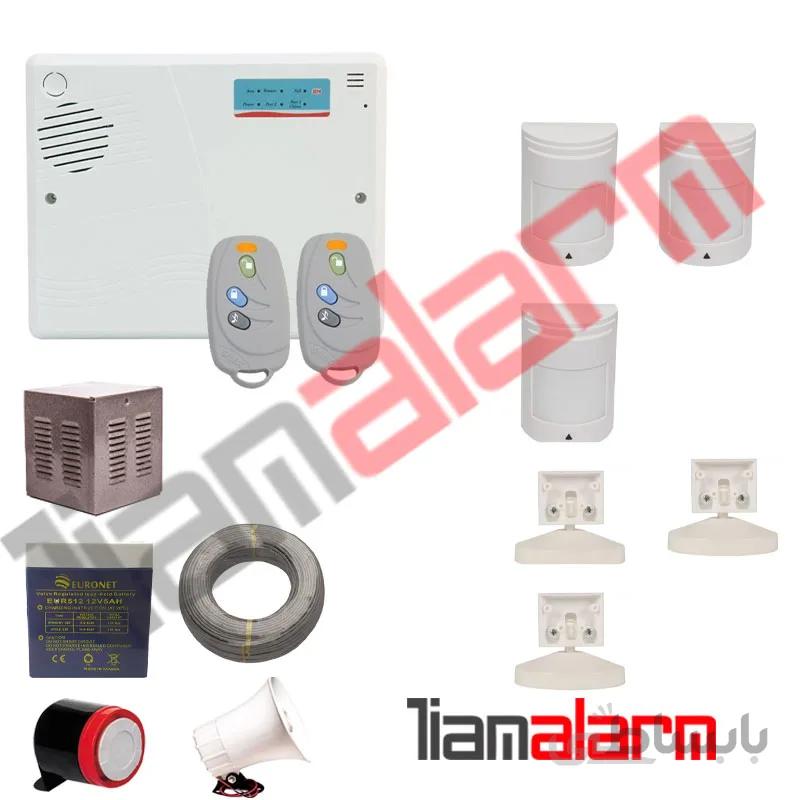 پکیج دزدگیر اماکن باسیم مدل سایلکس تلفنی SL14PR3