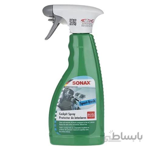 اسپری تميز کننده داخل کابين سوناکس 357241 حجم 500 ميلی ليتر ا Sonax 357241 Cockpit Spray 500mL
