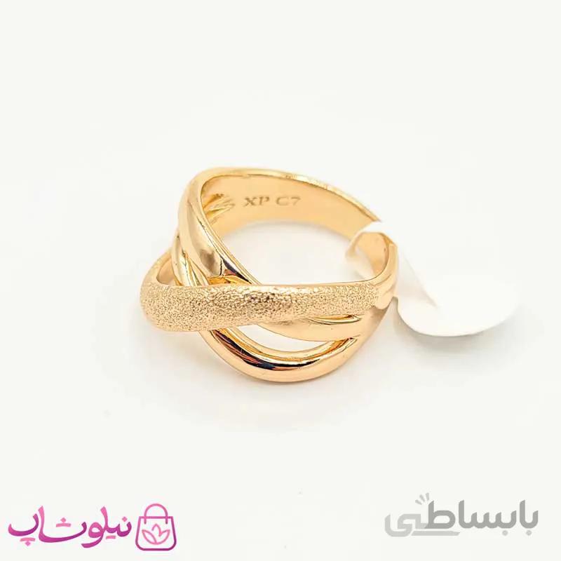 انگشتر زنانه ژوپینگ مشابه طلا کد 2278