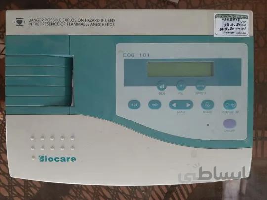 الکتروکاردیوگراف (نوار قلب) تک کاناله BIOCARE مدل ECG-101 + ارسال رایگان