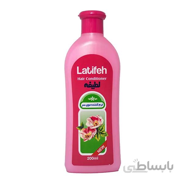 نرم کننده مو لطیفه مدل Flower حجم ۲۰۰ میلی لیتر