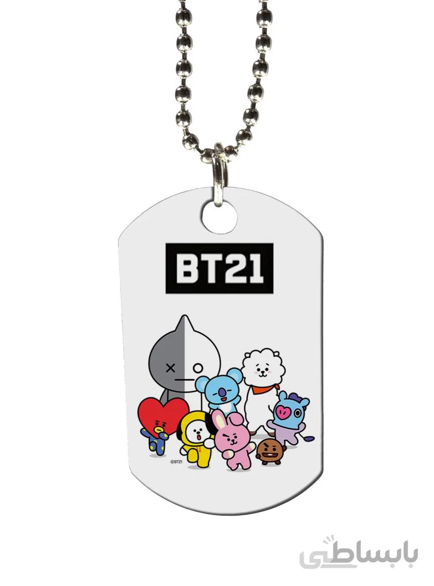 گردنبند طرح بی تی اس bt21-