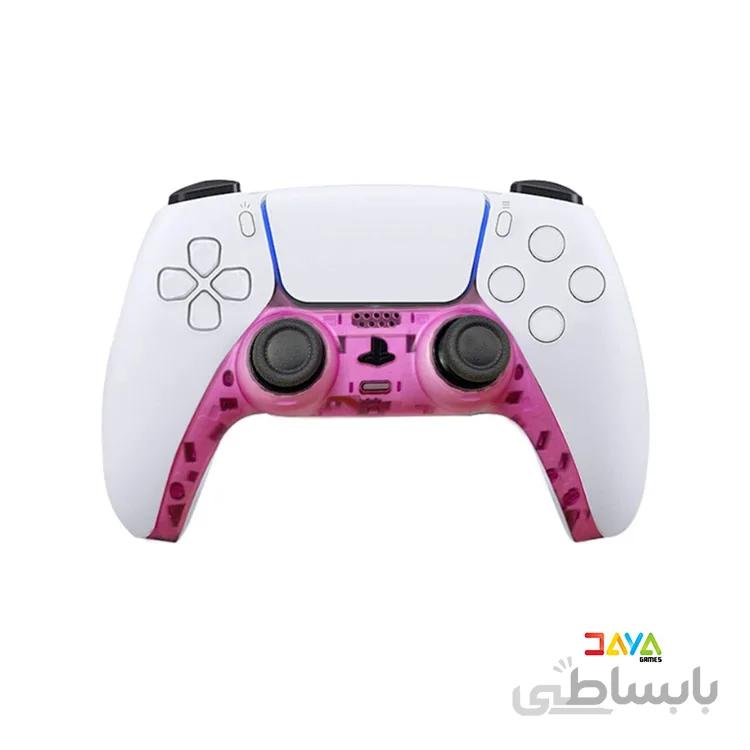 قاب دوال سنس پلی استیشن 5 – سرخابی شیشه ای ا Magenta Color Playstation 5 Controller Cover