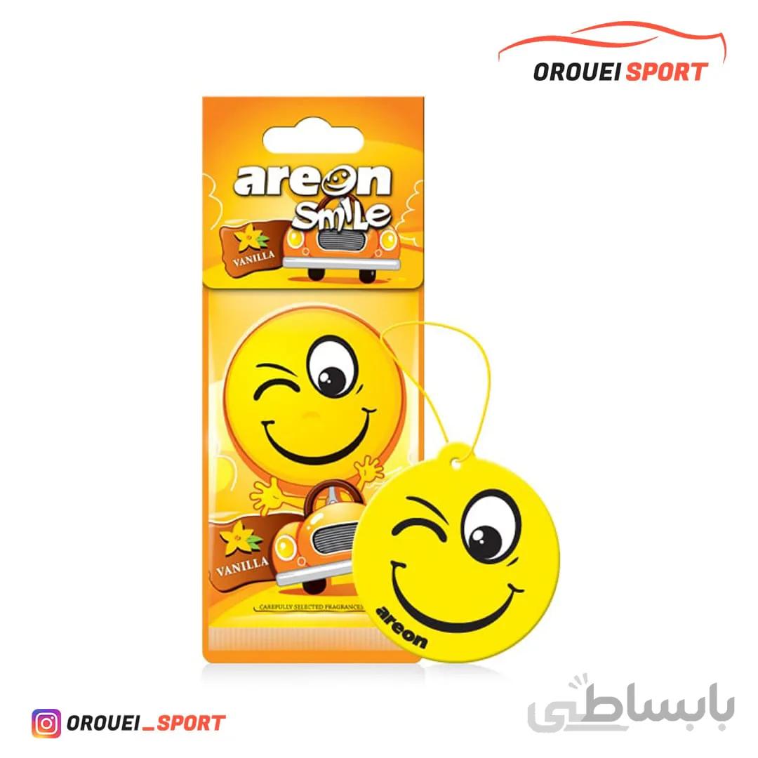 خوشبوکننده خودرو آرئون مدل Smile رایحه وانیل