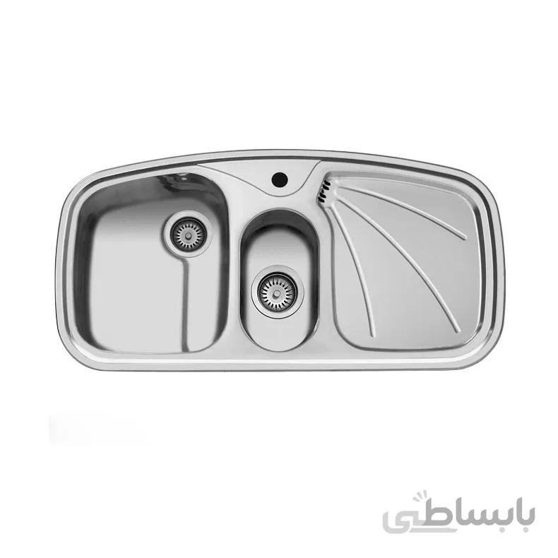 سینک ظرفشویی توکار اخوان ا Akhavan Single Bowl Sink 4