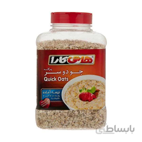 جو دو سر پرک نیمه آماده هاتی کارا - 450 گرم