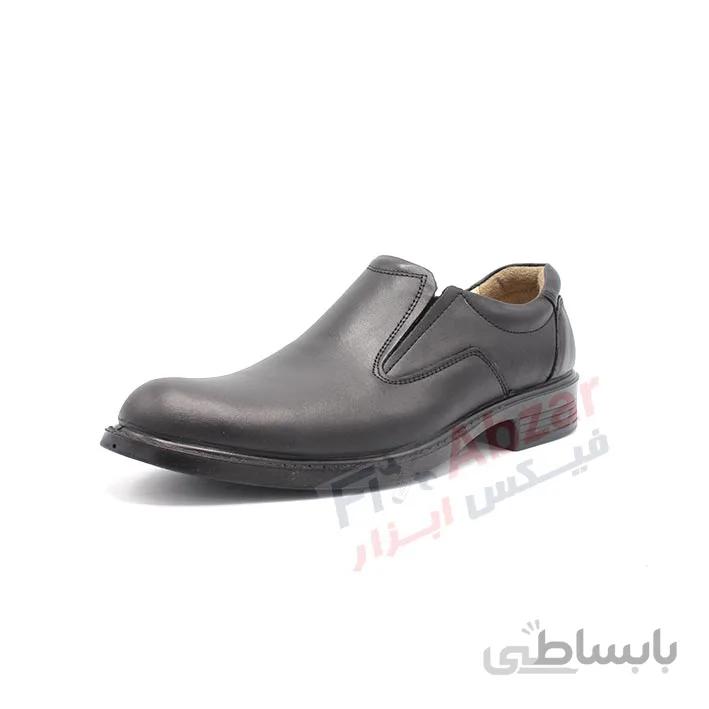 کفش اداری فرزین مدل فدرال بدون بند