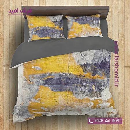 سرویس لحاف روتختی 6 تکه دو نفره اولدوز طرح ابر و باد کد 20129