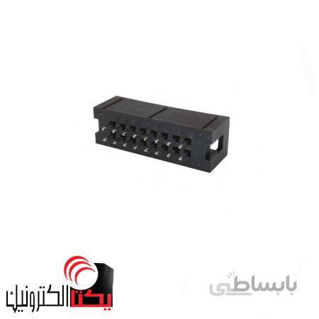 باکس هدر16 پین نری صاف 2.00 میلیمتر