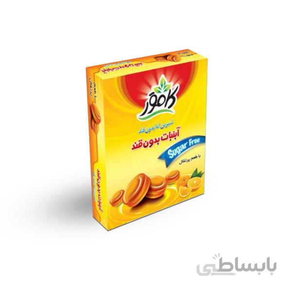 آبنبات سرد بدون قند و رژيمي کامور Kamvar بسته 130 گرمی