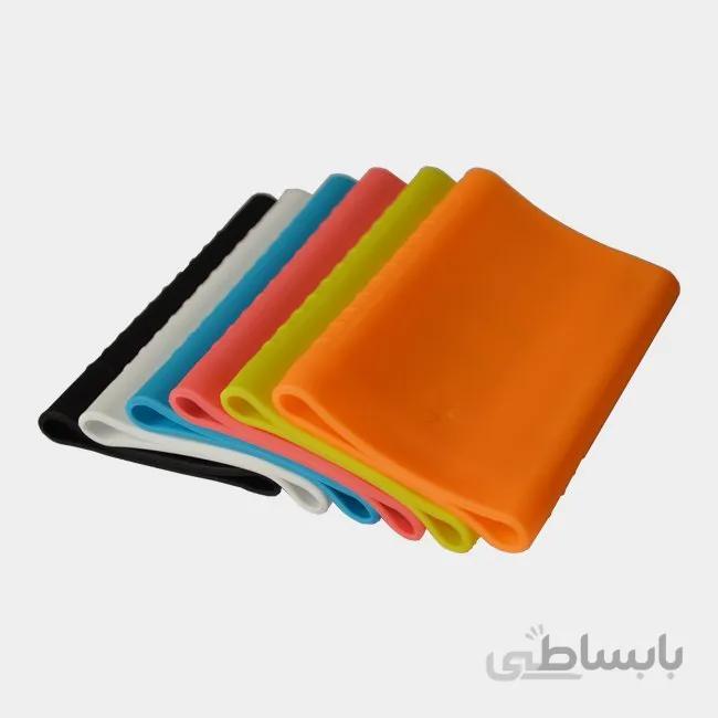 کاور سیلیکونی پاور بانک ۱۰۰۰۰ ورژن ۳ دو پورت شیائومی ا Silicone Cover For Xiaomi 10000mAh Mi 18W Fast Charging Power Bank 3 Dual Output PLM13ZM