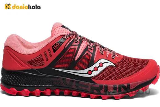 کفش کتانی اورجینال پیاده روی و اسپرت تریل ساکونی پریگرین ای سو Saucony Trail Peregrine Iso ISO ا Original sneakers for walking and sports Saucony Trail Peregrine Iso ISO