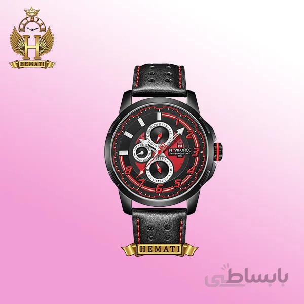 ساعت مچی نیوی فورس NAVIFORCE NF9142M مشکی قرمز