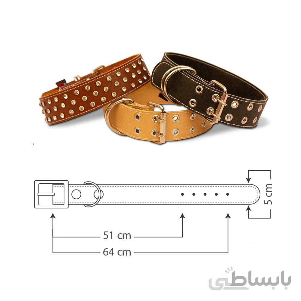 قلاده گردنی دبل نگین سگ نیناپت ا Ninapet Neck Collar For Dogs