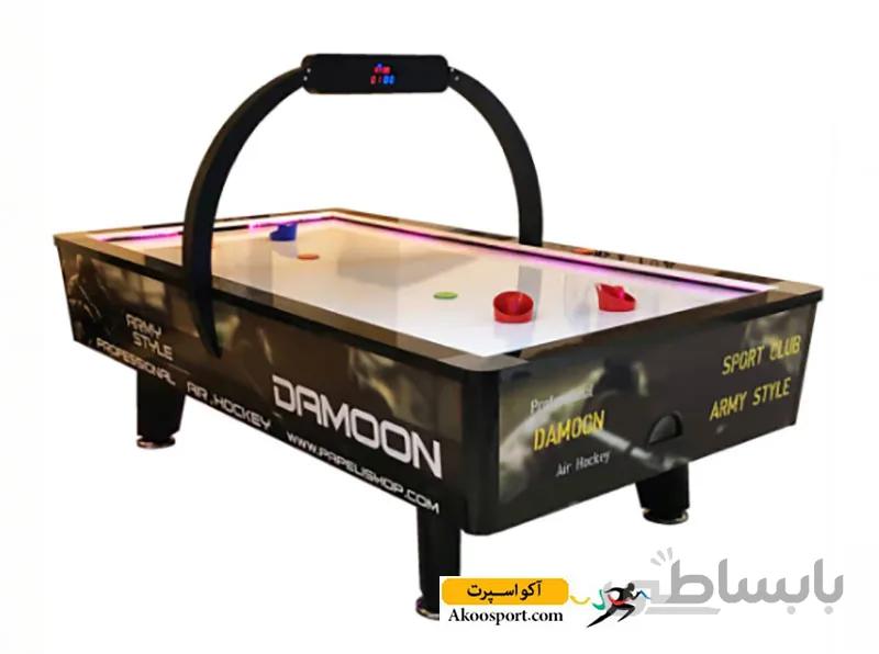 میز ایرهاکی 9 فوت فول آبشن طرح ارتشی damon