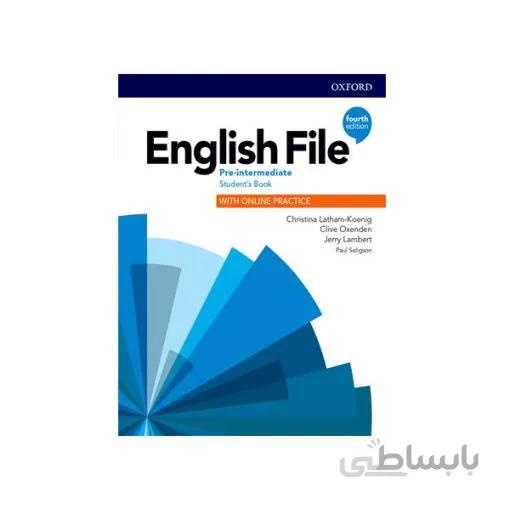 کتاب English file Pre Intermediate Fourth edition