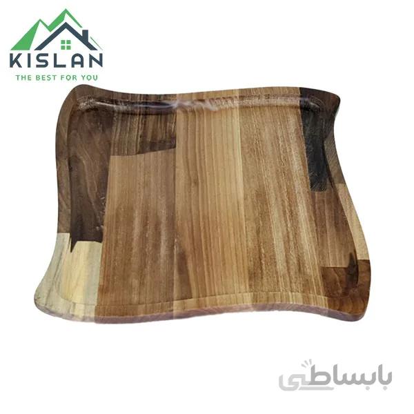 بشقاب چوبی پیچک آماهوم سایز 25
