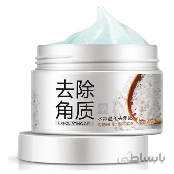 ژل کرم روشن کننده و لایه بردار برنج بیوآکوا | فروش عمده ا BIOAQUA Exfoliating rice کد 319982