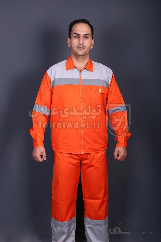 لباس کار عملیاتی کج راه تبلیغاتی مدل AL-252