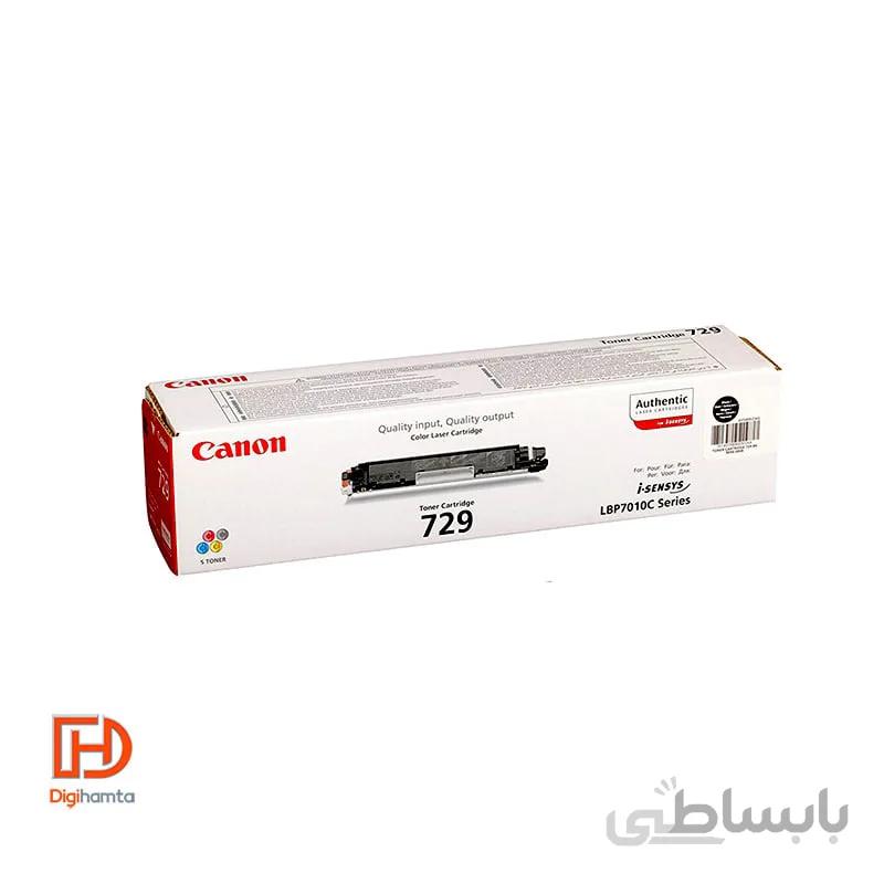 کارتریج تونر لیزری مشکی کانن مدل 729