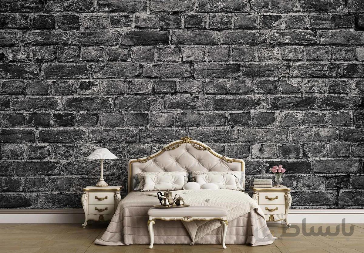 پوستر دیواری دیوار آجری سه بعدی ba-5966
