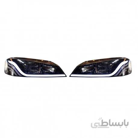 چراغ جلو اسپرت پژو پارس طرح s