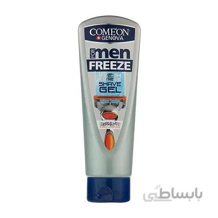 ژل اصلاح ریش مردانه خنک کننده 200‌میلی‌لیتری کامان ا پینکت