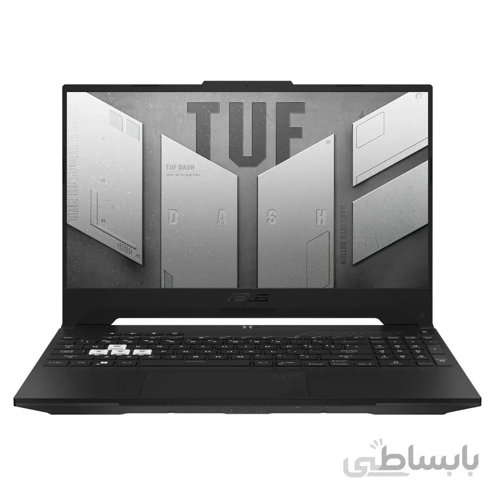 لپ تاپ ایسوس ASUS TUF DASH FX517Zc i5-12450H RTX3050 ا ASUS TUF DASH FX517Zc i5-12450H/RAM8GbDDR5/SSD512Gb/RTX3050