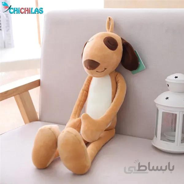 عروسک سگ پا بلند