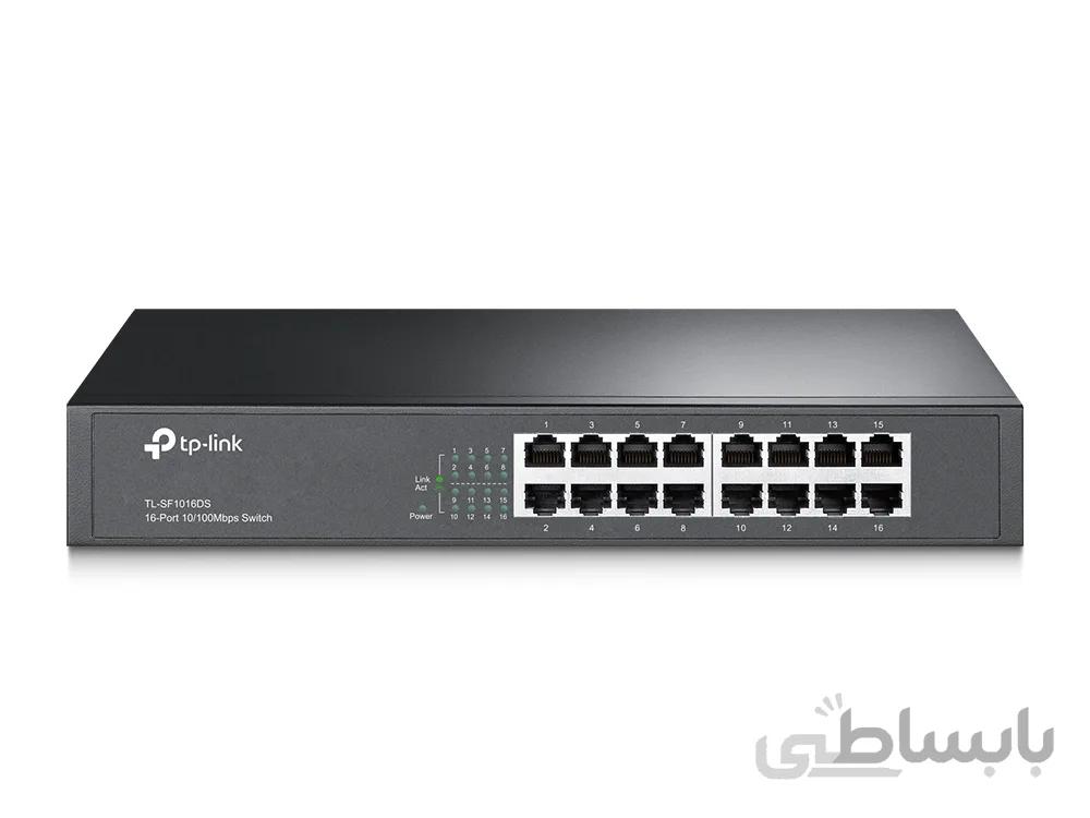 سوییچ ۱۶ پورت تی پی لینک مدل TL-SF1016DS