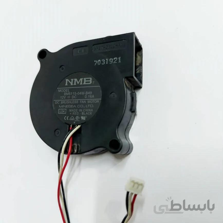 فن حلزونی 50*51*15 میلیمتر 12 ولت 0.16 آمپر سانیو PLC-SW20 ویدئو پروژکتور