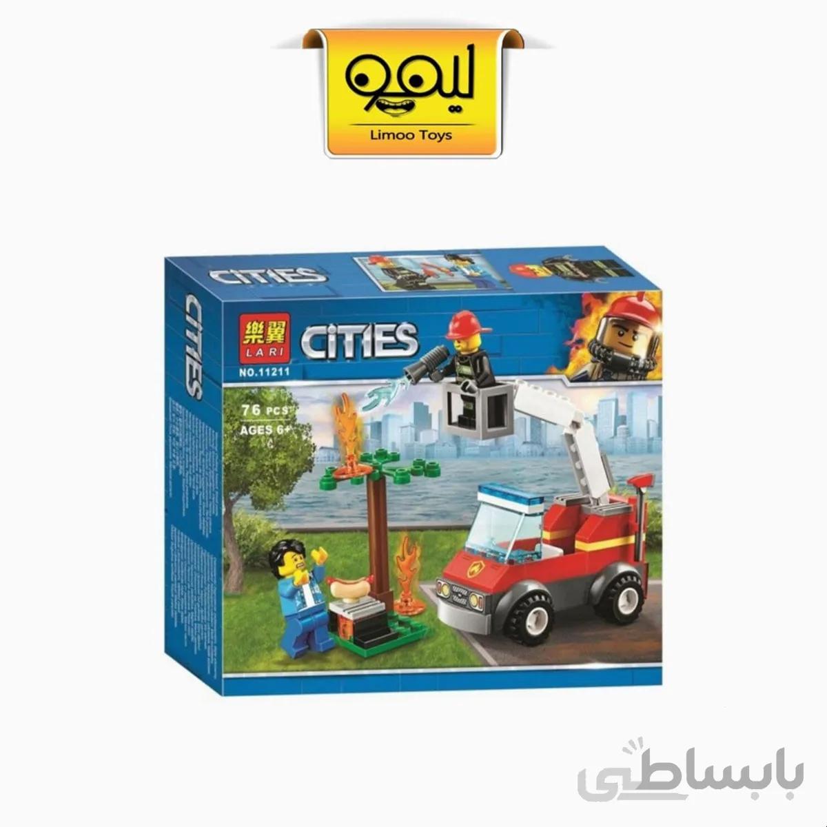 لگو ساختنی لاری مدل Cities کد 11211