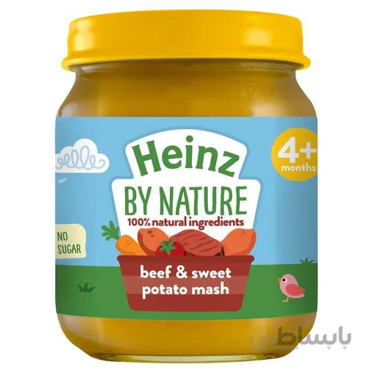 پوره آماده گوشت گاو شیرین و سیب زمینی هاینز Heinz