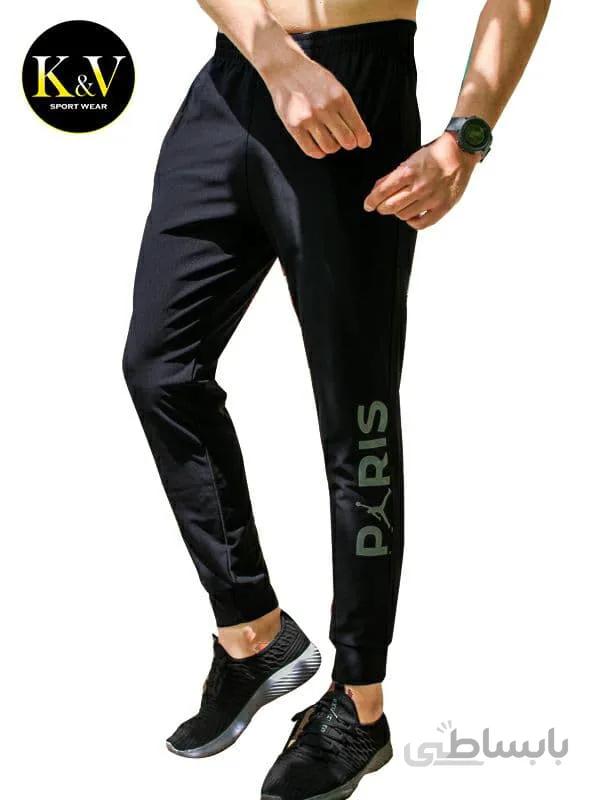 شلوار اسلش ورزشی مردانه paris ا Paris mens sports slash pants
