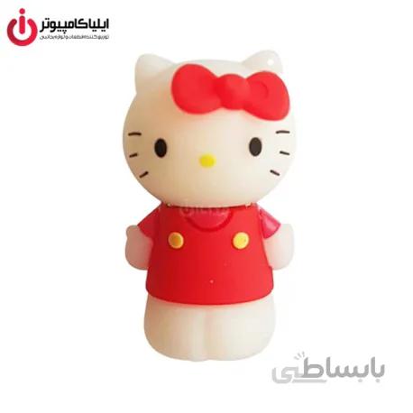 فلش مموری عروسکی کینگ فست مدل KI-17 طرح Hello Kitty ظرفیت 32 گیگابایت
