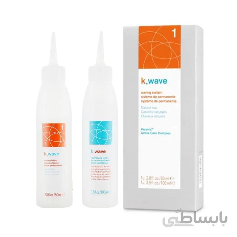 مواد فر کننده موی طبیعی لاکمه Lakme K.wave Waving Kit For Natural Hair 1