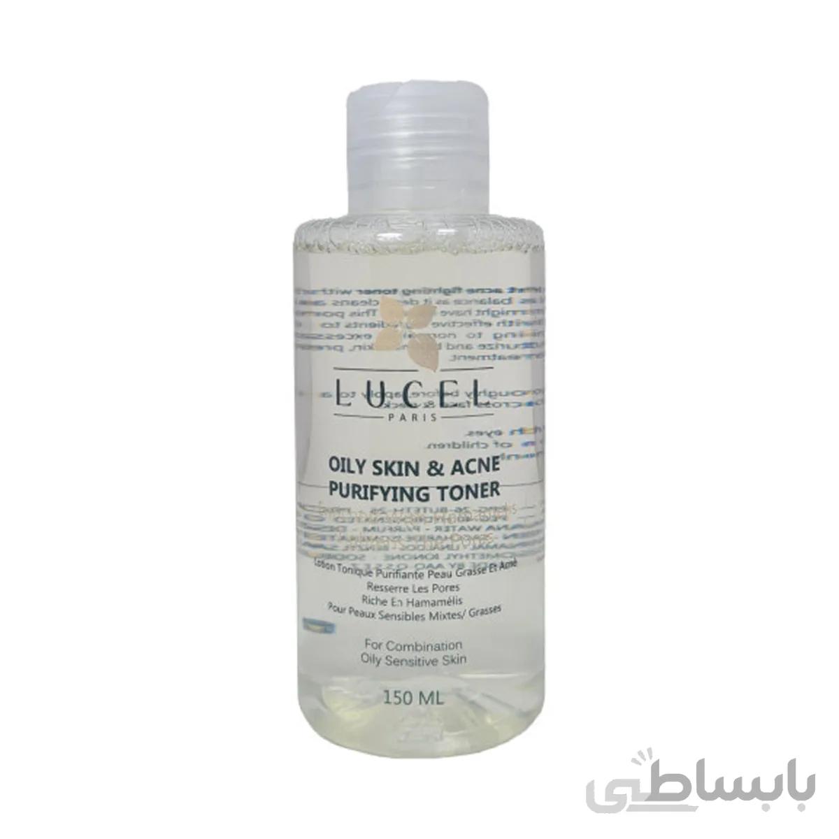 تونر پاک کننده صورت مدل purifying لوسل