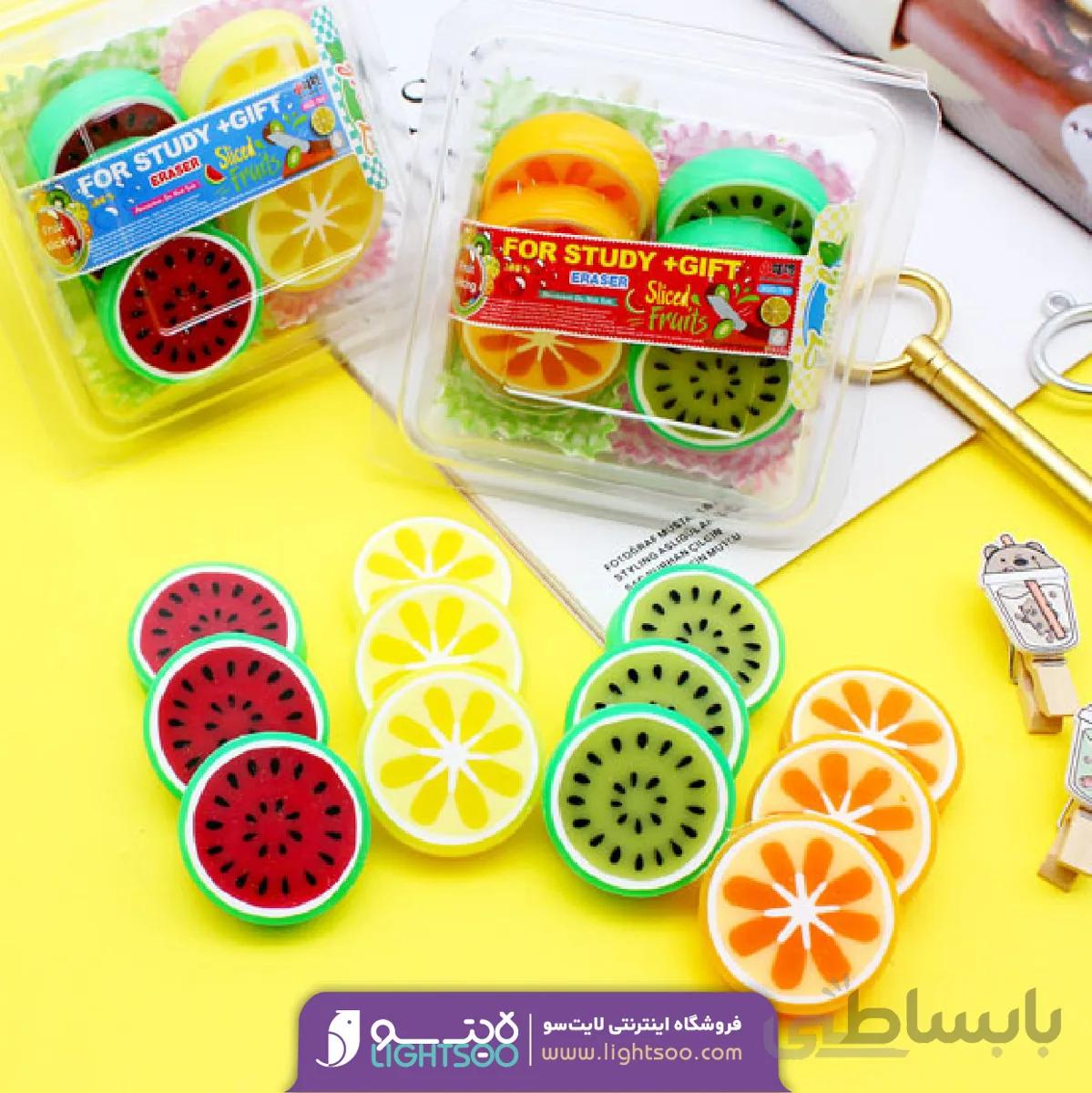 پاکن فانتزی ۶ عددی طرح میوه