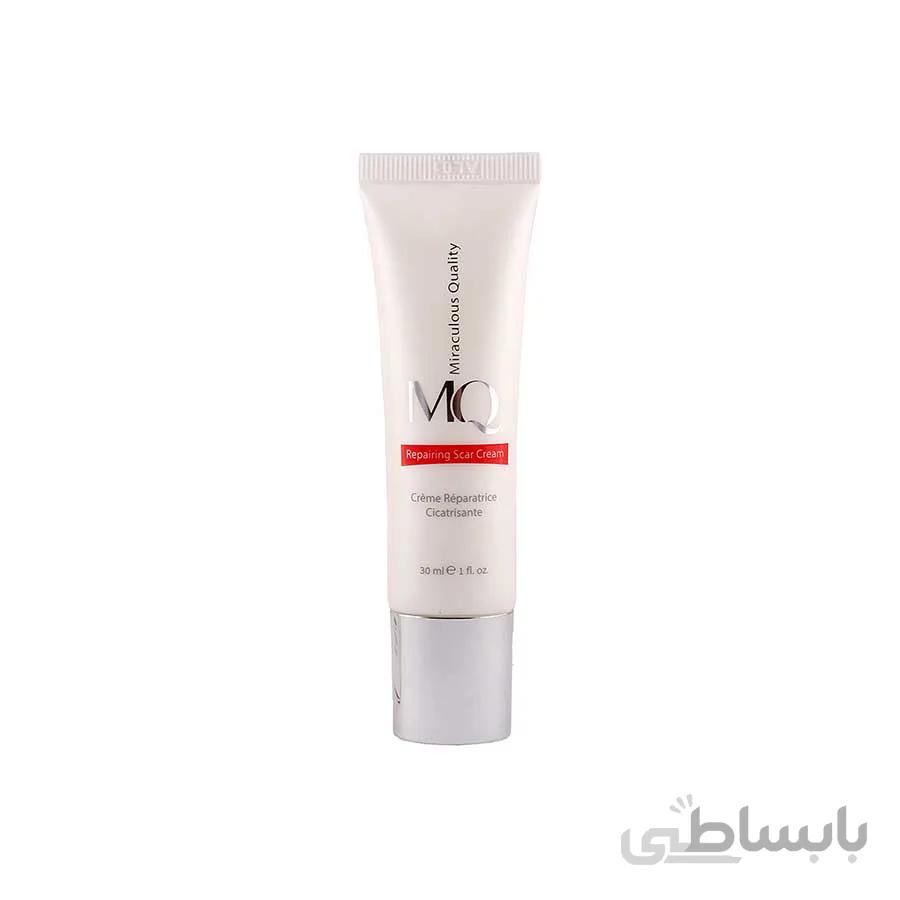 کرم ترمیم کننده زخم و جای زخم ام کیو 30 میلی لیتری ا -