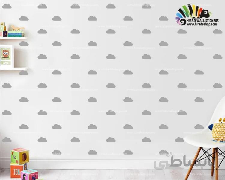 استیکر پک ابر cloud wall stickers کد h505