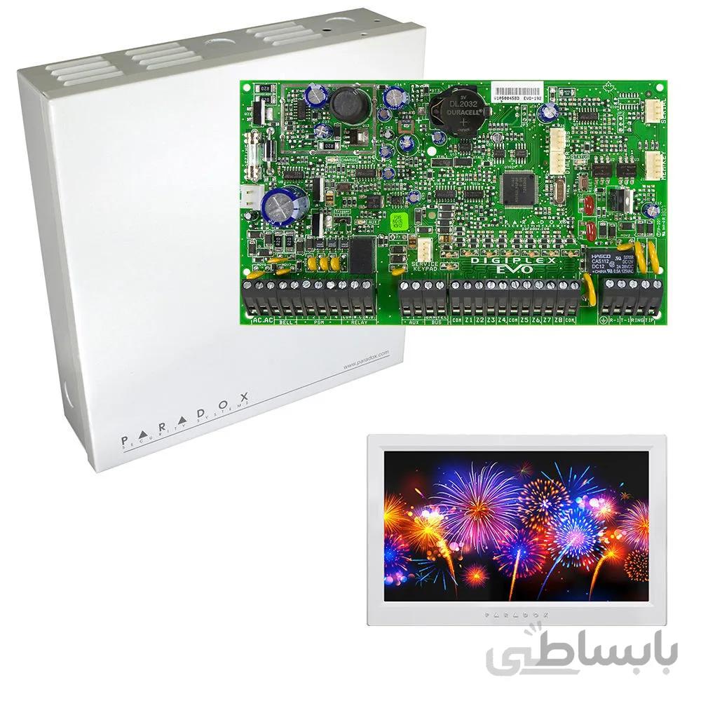 کنترل پنل EVO192 همراه کی پد TM70 تاچ اسکرین صفحه رنگی