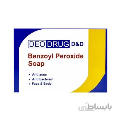 صابون بنزویل پروکساید دئودراگ 90 گرم ا Deo Drug Benzoyl Proxide Soap 90 g
