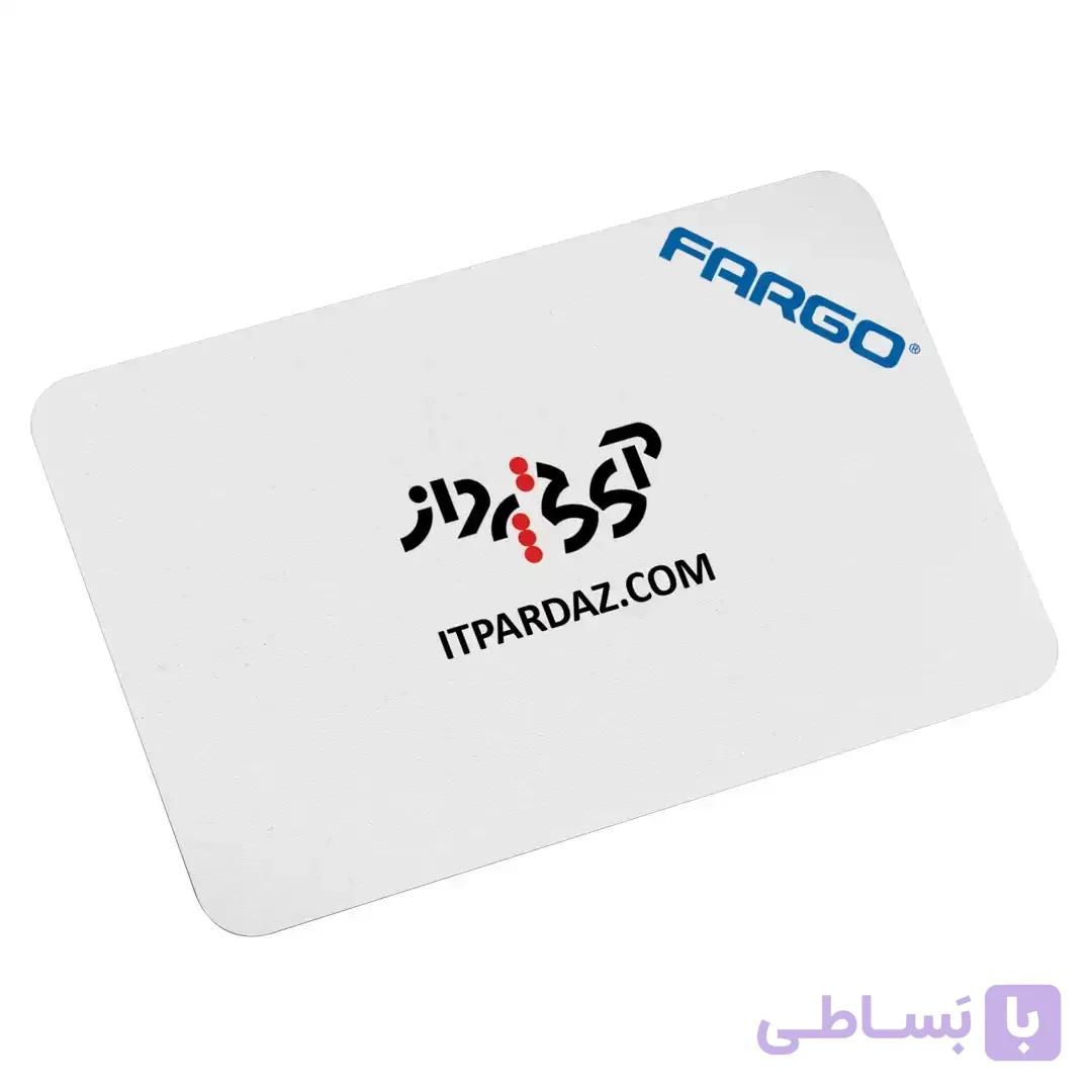 چاپ دیجیتالی کارت Fargo – یک رو مشکی(100 عدد)