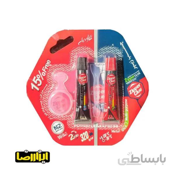 چسب دوقلوی مات زیپر 16 گرمی مدل M2