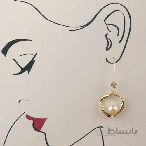 گوشواره آویز مروارید