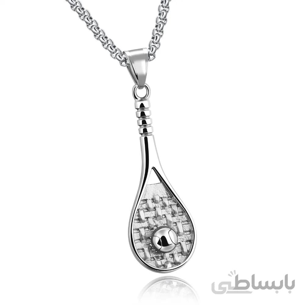 گردنبند مردانه طرح تنیس کد 1016