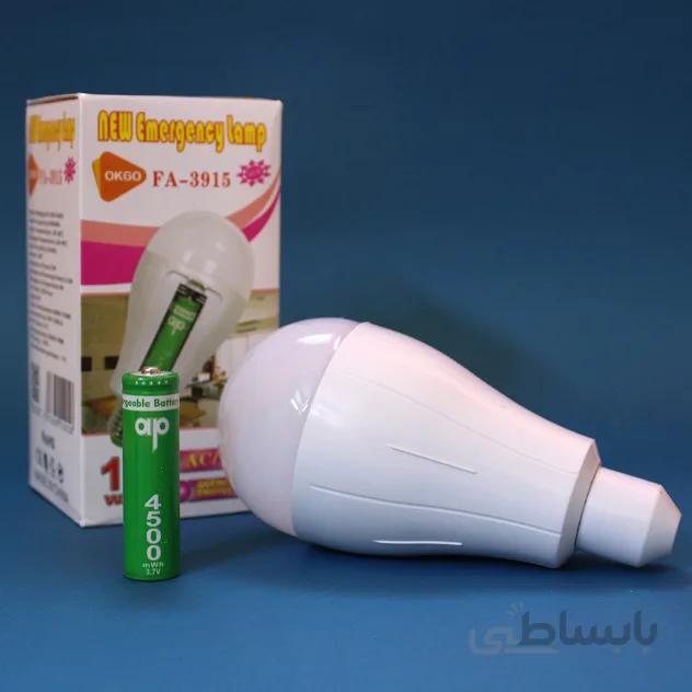 لامپ اضطراری شارژی سرپیچی 15W مدل FA-E3915