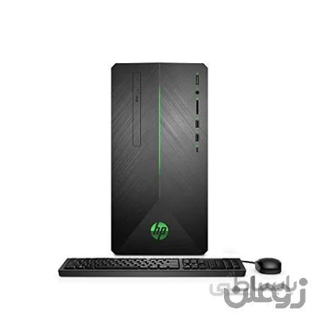 HP Pavilion Gaming Desktop Core i5-9400F، GeForce GTX 1660 Ti 6GB GDDR6، 16 GB RAM، 256 GB SSD، Hexa-Core تا 4.10 گیگاهرتز، RJ-45 LAN، USB-C، Bluetooth، Wi-Fi، DVD-RW، برنده 10