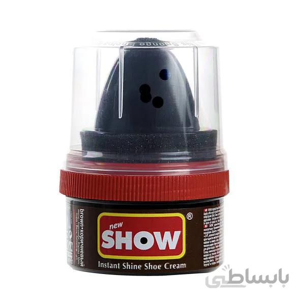 واکس لیوانی چرم ۵۰میلی مشکی شو Show