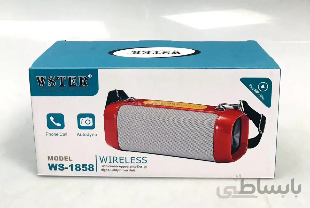 اسپیکر بلوتوثی وستر مدل WS-1858